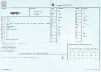 Sloopvoertuig renault fluence dynamique van het jaar 2012 aangedreven k9k836