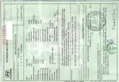 Veículo de Sucata hyundai tucson (jm) 2.0 crdi comfort (4wd) do ano 2005 alimentado d4ea