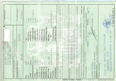 Veicolo di demolizione fiat stilo (192) 1.9 jtd cat dell'anno 2003 alimentato 192a1000
