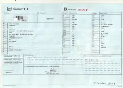 Veículo de Sucata seat ibiza iv st (6j8, 6p8) 1.6 tdi do ano 2012 alimentado cayb