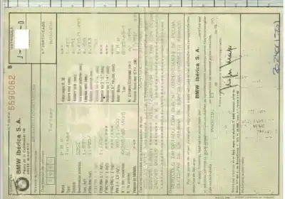 Sloopvoertuig bmw serie 5 berlina (e34) 2.5 24v van het jaar 1991 aangedreven 25 6k 1