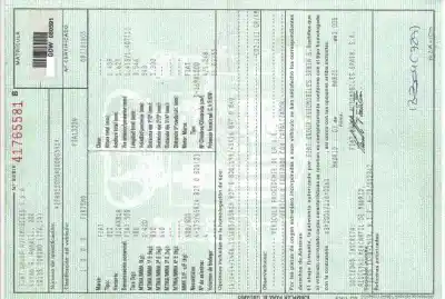 Scrapping Vehicle fiat nuova 500 (150) pop of the year 2008 powered 169a1000