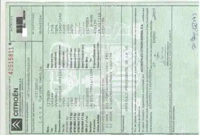 Утилизация автомобиля citroen c-crosser exclusive года 2009 питание 4hn