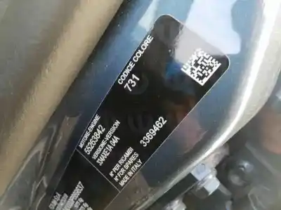 Scrapping Vehicle fiat 500x (334_) 1.6 (334axe1a) of the year 2018 powered 55263842