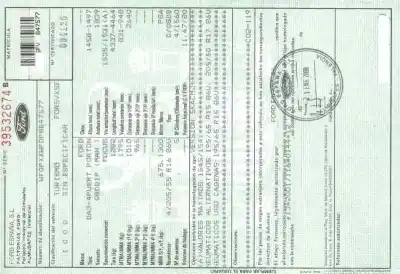 Scrapping Vehicle ford focus lim. (cb4) trend of the year 2008 powered g8db
