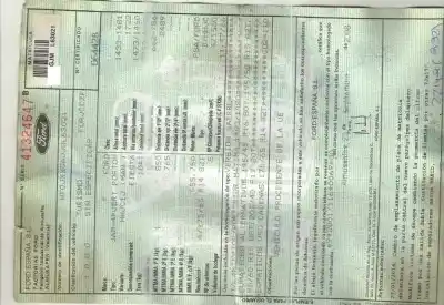 Veicolo di demolizione FORD FIESTA (CB1) Ghia dell'anno 2008 alimentato HHJC