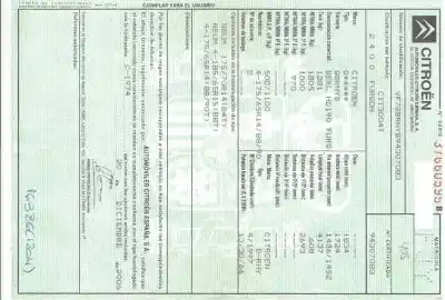 Veículo de Sucata citroen berlingo 2.0 hdi cat (rhy / dw10td) do ano 2006 alimentado rhy