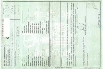 Veicolo di demolizione OPEL ASTRA GTC Cosmo dell'anno 2005 alimentato Z19DT