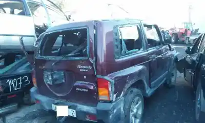 Утилизация автомобиля ssangyong korando 2.9 d года 1998 питание 662