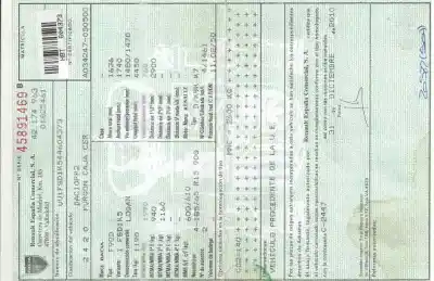 Hurda Aracı dacia logan express ambiance yılın 2011 güçlü k9k792