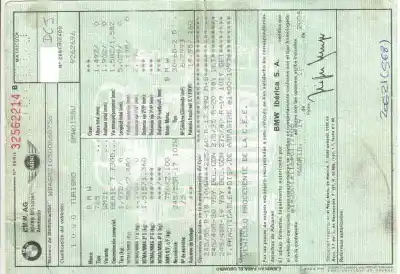 Vehicul casat bmw serie 7 (e65/e66) 730d al anului 2004 alimentat 306d2