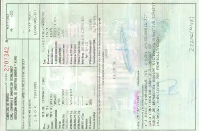 Scrapping Vehicle smart coupe 0.6 turbo cat of the year 2000 powered g13