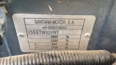 Véhicule à la ferraille suzuki vitara (se/sf/et) (1988->) 1.9 d (et) de l'année 2000 alimenté dhw
