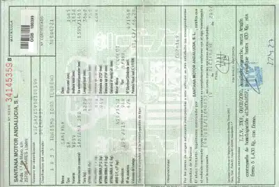 Veículo de Sucata suzuki santana 300 11.47/66.20 do ano 2008 alimentado 9hx