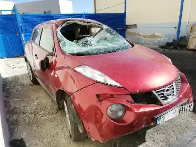 Veículo de Sucata nissan juke (f15) 1.6 do ano 2012 alimentado hr16