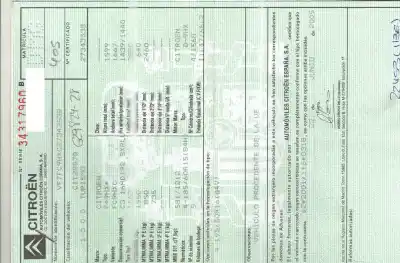 Veicolo di demolizione citroen c3 ii (sc_) 1.6 hdi 90 dell'anno 2005 alimentato 9hx