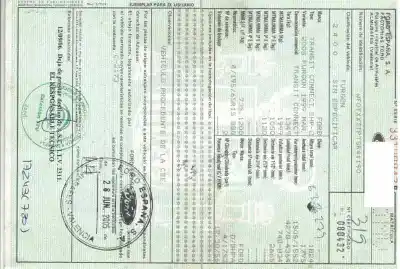 Scrapping Vehicle ford tourneo connect (tc7) kombi b. corta (2006->) of the year 2005 powered bhpa