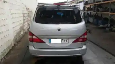 Утилизация автомобиля SSANGYONG RODIUS 2.7 Turbodiesel CAT года 2007 питание D/D27DT