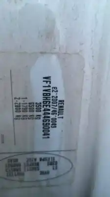 Sloopvoertuig RENAULT MASTER KIPPER DOKA L3H1 3.5t 150 CV / 110 KW van het jaar 2011 aangedreven M9T 694