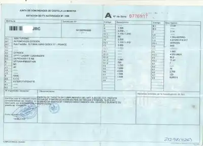 Утилизация автомобиля citroen c4 picasso exclusive года 2011 питание 9hr