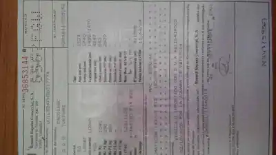 Veículo de Sucata dacia logan ambiance do ano 2006 alimentado k4j710