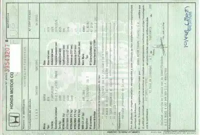 Veículo de Sucata honda cr-v (re) innova do ano 2007 alimentado n22a2