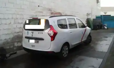 Veículo de Sucata DACIA LODGY 1.6 CAT (bivalent. Gasolina / GPL) do ano 2015 alimentado K7M 828