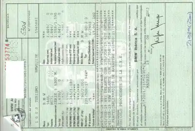 Veículo de Sucata bmw serie 5 berlina (e60) 530d do ano 2003 alimentado 306d2