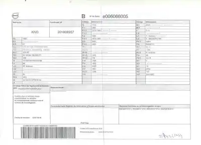 Veículo de Sucata volvo v40 kinetic 122 cv / 90 kw do ano 2018 alimentado b4204t17