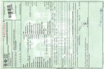 Véhicule à la ferraille audi a3 (8p) 1.9 tdi ambiente de l'année 2009 alimenté bls