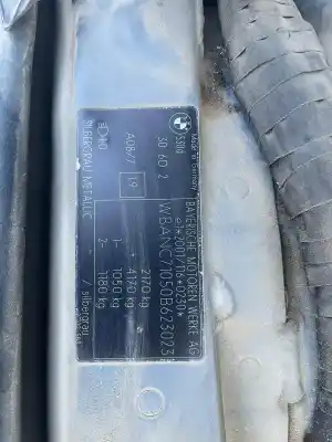 Vehicul casat bmw serie 5 berlina (e60) 530d al anului 2003 alimentat 306d2