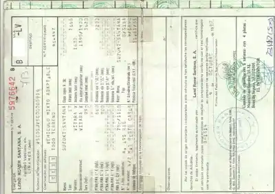 Sloopvoertuig suzuki vitara se/sv (et) 1.6 cat van het jaar 1990 aangedreven g16a