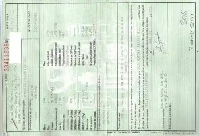 Scrapping Vehicle kia cerato 2.0 ex crdi familiar of the year 2005 powered d4ea