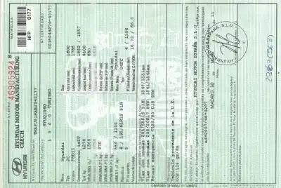 Veículo de Sucata HYUNDAI IX20 (JC) 1.4 CRDI do ano 2011 alimentado D4FC