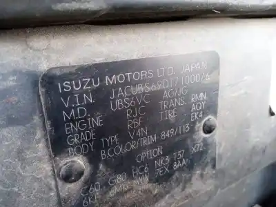 Утилизация автомобиля OPEL MONTEREY A (M92) 3.1 TD (UBS69D, UBS69G) года 1996 питание 4JG2
