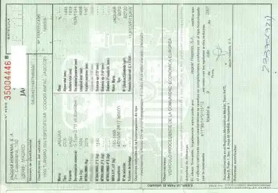 Véhicule à la ferraille jaguar s-type 2.7 v6 diesel cat de l'année 2007 alimenté 7g