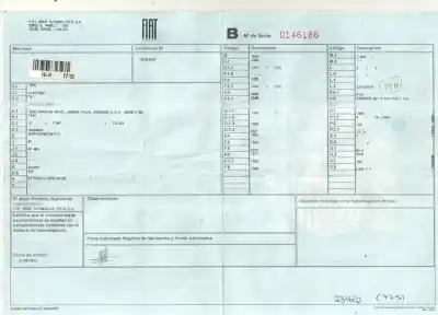 Scrapping Vehicle fiat freemont (345) * of the year 2012 powered 939b5000