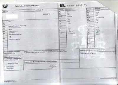 Veicolo di demolizione bmw r 1200 rt r 1200 rt dell'anno 2015 alimentato 122en