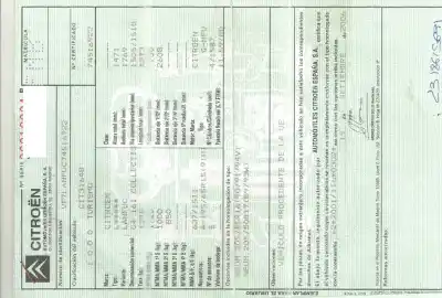 Утилизация автомобиля citroen c4 coupé (la_) 1.6 16v года 2007 питание nfu