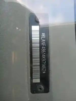 Scrapping Vehicle DAEWOO LACETTI CDX of the year 2004 powered F16D3