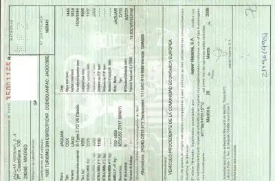 Scrapping Vehicle jaguar s-type 2.7 v6 diesel cat of the year 2006 powered 7g