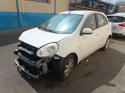 Veículo de Sucata nissan micra iv (k13k) 1.2 do ano 2012 alimentado hr12de