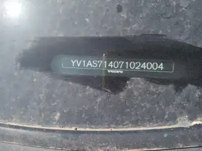 Veículo de Sucata volvo s80 berlina d5 momentum do ano 2007 alimentado d5244t4