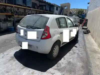Veículo de Sucata dacia sandero laureate do ano 2012 alimentado k9k892
