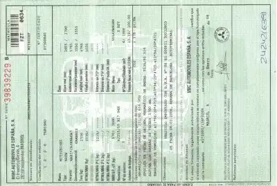 Verschrottungsfahrzeug MITSUBISHI GRANDIS (NA0W) 2.0 DI-D Inform des Jahres 2008 angetrieben BSY