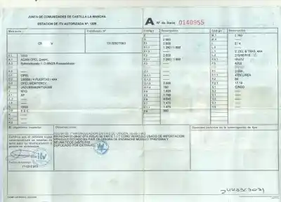 Утилизация автомобиля opel monterey a (m92) 3.1 td (ubs69d, ubs69g) года 1997 питание 4jg2