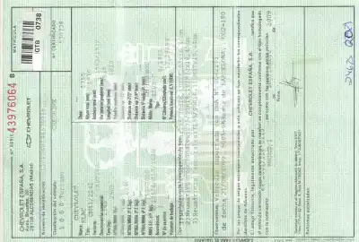 Veículo de Sucata chevrolet captiva 2.0 vcdi ls do ano 2010 alimentado z20s