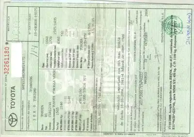 Verschrottungsfahrzeug toyota                                             corolla verso (r1)                                                                                                                                                                                                                                         2.0 d-4d luna                                                                                                                                                                                                                                              des jahres 2004 angetrieben 1cdftv