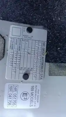 Véhicule à la ferraille fiat panda (169) 1.2 8v dynamic de l'année 2009 alimenté 188a4000