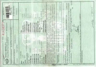 Veículo de Sucata nissan qashqai (j10) acenta do ano 2009 alimentado m9r